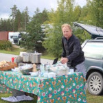 Rysk mat serveras av Vita Krala från Haddebo